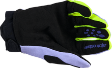 ALPINESTARS Youth Full Bore V2 Gloves - Purple/Fluo Yellow - Small 3540226-3175-S