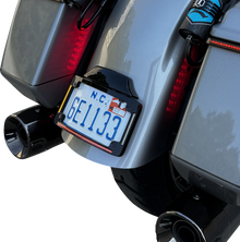 CUSTOM DYNAMICS License Plate Frame - LED - Black TF05-23-B