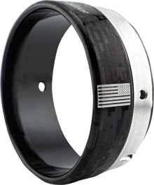 KHROME WERKS Exhaust End Cap - Billet Cut Tip - Digital Camo - 4-1/2" 200880P