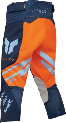 THOR Youth Launchmode Futura Pants - Navy/Orange - US 28 2903-2614