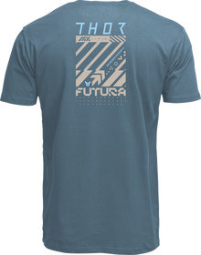 THOR Futura T-Shirt - Petrol Blue - XL 3030-25125