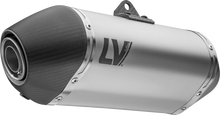 LEOVINCE LV-14 Slip-On Muffler - Stainless Steel - Tenere 700 15609U