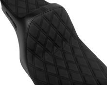 SLYFOX High Noon Seat - Double Diamond - Black Logo - Black Stitch - FXD '96-'03 4703C-SlyFox