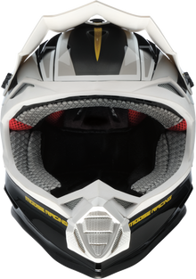 MOOSE OFFROAD MR3 Helmet - F.A.F. - White/Black/Gold - XL 0110-8931