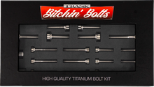 TRASK Bitchin' Bolts Hardware Kit - Titanium - M8 - Transmission TM-1050-I