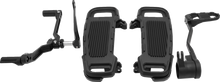 DRAG SPECIALTIES Floorboard Kit - Adjustable - Black CU-B001