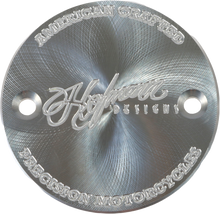 H/D Billet Timer Cover Raw M8