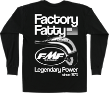 FMF Factory Fatty Long-Sleeve T-Shirt - Black - XL HO25119900BLKXL