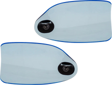 KLOCK WERKS Flare® Handguards - Harley-Davidson Hydraulic Clutch - Blue Ice KWS-01-0128-HC