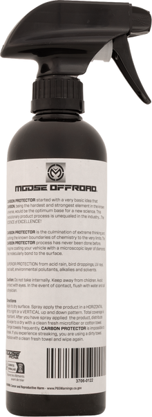 MOOSE OFFROAD Carbon Protector - 16 US fl oz. - Spray Bottle MORGC250616