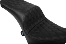 DRAG SPECIALTIES SEATS Freedom Seat - Solar Leather - Double Diamond Black Stitch - FL/FX '18-'25 4719F