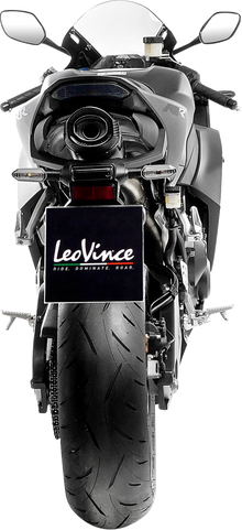 LEOVINCE LV One EVO Slip-On Muffler - Stainless Steel - Honda CBR600RR 14460EU