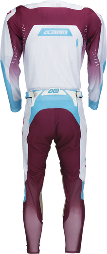 MOOSE OFFROAD Alpha One Pants - White/Purple - US 30 Slim 2901-12954
