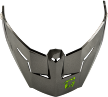 Md 74 Visor W/Screws Striker Blk/Silver/Green Metal