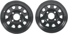 ITP Delta Steel Wheel - Front/Rear - Black - 12x7 - 4/137 - 4+3 1223053014B