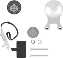KLOCK WERKS iOmounts® Magnetic Phone Mount for BMW - Ambidextrous - Chrome KWD-06-0424-C
