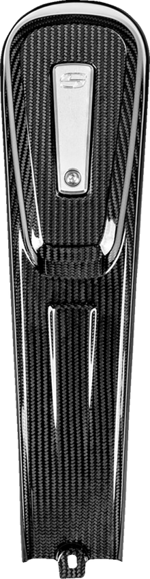 SADDLEMEN Dash Console - Side Fill - Carbon Fiber/Gloss - Harley-Davidson® - Softail CF-822-29-002