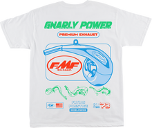 FMF Gnarly Power T-Shirt - White - XL SP26118900WHTXL