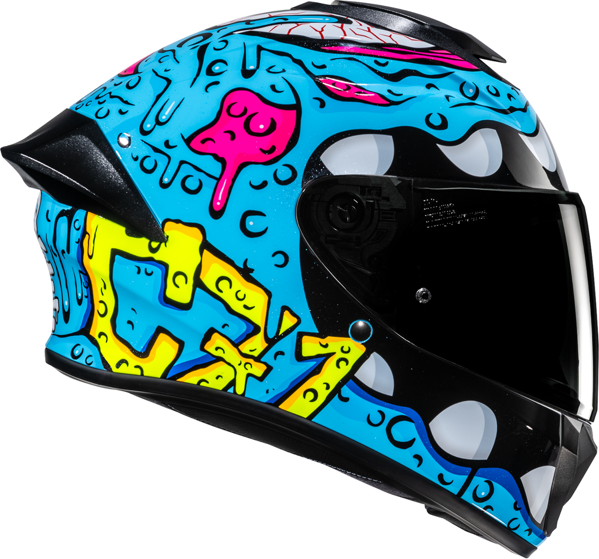 HJC C71 Helmet - Squeeze - MC28 - Large FP69NUS6328V