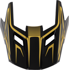 Z1R Dirt Maxx Visor Kit - Monogram - Black/Gold - XS-M 0132-1942