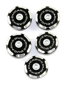 DBK Special Parts (Ducabike) Contrast Cut Frame Plug Kit for the Ducati Multistrada (non 1200 models)