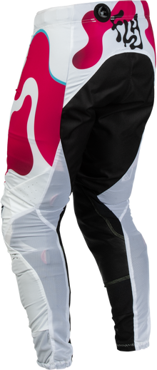Youth Lite Vibe Pants White/Pink/Blue Sz 26