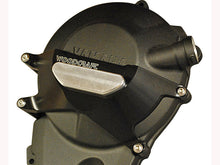 WOODCRAFT Yamaha FZ-09 (MT-09), FJ-09 Tracer, and XSR900 RHS Clutch Cover Protector Assembly Black with Rubber Pad and Skid Plate Kit