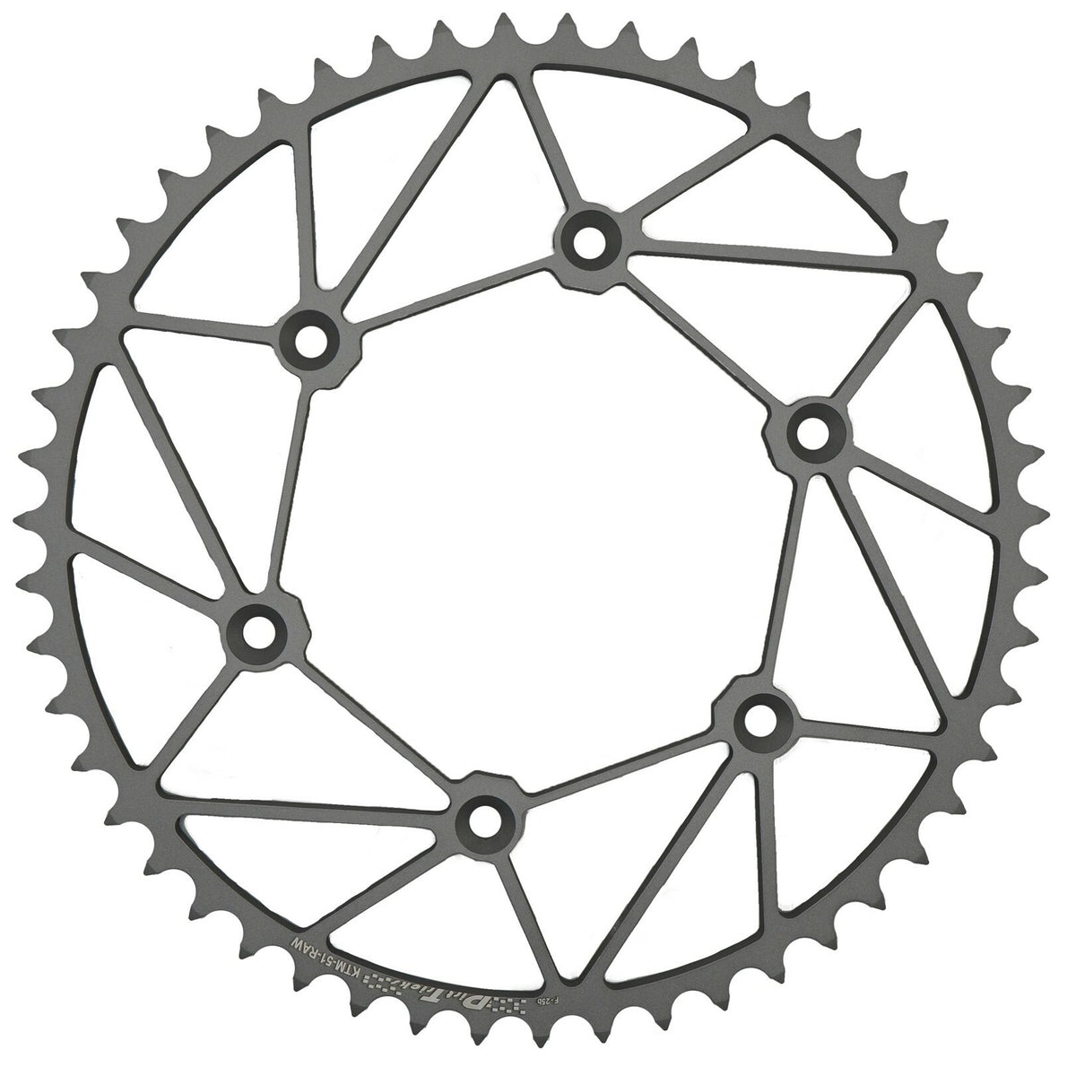 Rear Sprocket Chromoly 44t 520 Raw K/G/H/S/T