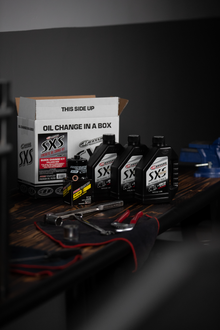 Sxs Oil Quick Change Kit 10w50 With Black Oil Filter