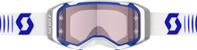 SCOTT Prospect 2.0 Amp Goggle - Doppler - White/Blue - Rose Lens 4214698208352