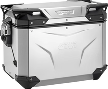 GIVI Outback Evo Side Case - Right - 48 Liter - Silver Anodized OBKEV48AAR