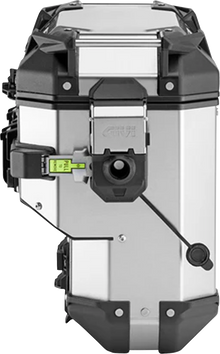 GIVI Outback Evo Side Case - Right - 33 Liter - Silver OBKEVS33AR