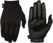 THRASHIN SUPPLY CO. Stealth Leather Palm Gloves - Black - XL SLG-01-011