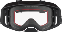 ALPINESTARS GOGGLES Supertech Goggle - Vesta - Matte Black/Silver - Clear Lens 5100827-1745