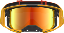ALPINESTARS GOGGLES Vision 8 Goggle - Amber - Fire Red/Black - Red Mirror Lens 5101427-3235