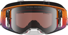 ALPINESTARS GOGGLES Supertech Goggle - Black Hole - Limited - Fire Red/Black - Silver Mirror Lens 5101327-3232