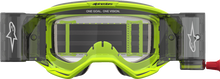ALPINESTARS GOGGLES Vision 5 Goggle - Rora - Roll-Off - Fluo Yellow/Black - Clear Lens 5103427-5012