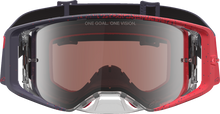 ALPINESTARS GOGGLES Supertech Goggle - Hiten - Black/Red - Silver Mirror Lens 5100527-1434