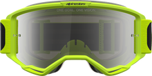 ALPINESTARS GOGGLES Vision 5 Goggle - Rora - Yellow Fluo/Black - Silver Mirror Lens 5101927-1744