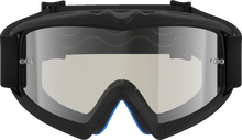 ALPINESTARS GOGGLES Youth Vision Goggle - Atrox - Black/Silver - Silver Mirror Lens 5140327-1728