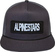 ALPINESTARS Ten Trucker Hat - Dark Gray/Dark Gray - One Size 1236-81440-1717