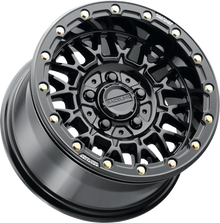 RACELINE WHEELS Wheel - Omega Beadlock - Front/Rear - Black with Gloss Black Ring - 15x10 - 5/4.5 - +10 mm A15GB-51012+10