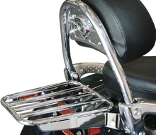 Solo Luggage Rack Tube Chrome Fits OEM Backrest Kaw Vn900