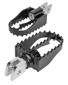 Mx Style M8 Rider Footpegs Black