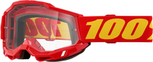 Accuri 2 Junior Goggle Red Clear Lens
