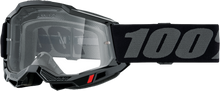 Accuri 2 Goggle Black Clear Lens