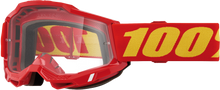 Accuri 2 Goggle Red Clear Lens