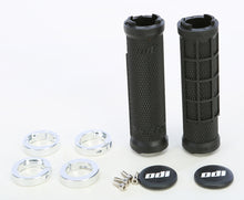 Atv Ruffian Half Waffle Grip Black/Silver