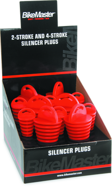 BikeMaster Exhaust Plug Display - 12pc.