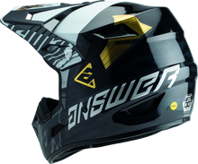 Answer AR3 Ronin Helmet Black/White/Gold - Small